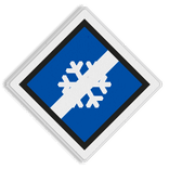 Treinlengtebord voor anti-icing - RS 373 - 500x500 Reflecterend