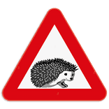 Verkeersbord SB250 - opgelet egels