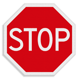 Verkeersbord RVV B07 - Stoppen voor voorrangsweg