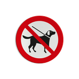 Pictogram - honden verboden