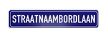 Straatnaambord aluminium DOR 1000x200mm - type Binnenstad