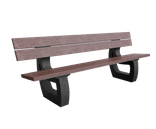 Banc public avec dossier - Bicolore - Modèle Bonn ML 360