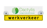 Autobord 400x150mm met zuignappen - eigen ontwerp