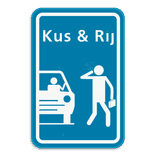 Parkeerbord KISS & RIDE