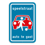 Informatiebord speelstraat