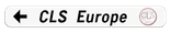 Verkeersbord SB250 F34a - Openbare inrichting - links + picto