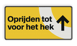 Oprijden tot voor het hek - 2:1 - ParkBee
