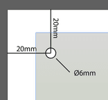 Informatiepaneel volkern - 6mm - vinyl