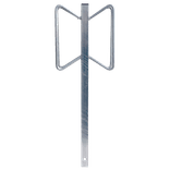 Fahrradständer aus Stahl für 1 oder 2 Fahrräder