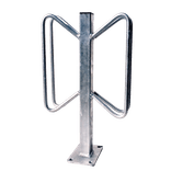 Fahrradständer aus Stahl für 1 oder 2 Fahrräder