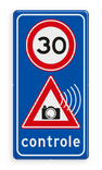 Verkeersbord Snelheidscontrole - fotocamera