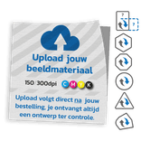 Vloersticker - anti slip - met eigen ontwerp