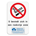 Rookverbod - Eigen tekst - Eigen logo