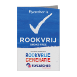 Sticker reflecterend - Rookvrije Generatie + logo