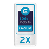Parkeerbord elektrisch parkeren in huisstijl - EDGe Mobility