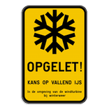 Informatiebord 2:3 reflecterend met je eigen opdruk