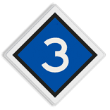 Halteringsbord - 9.02 - Reflecterend