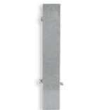 Manchon de sol 80x80x500mm pour poteau amovible 70x70mm