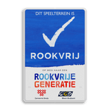 Informatiebord Rookvrije Generatie met eigen logo