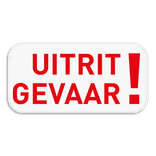 Informatiebord 4:2 reflecterend met je eigen opdruk