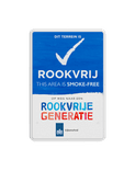 Informatiebord Rijksoverheid 2-talig - Rookvrije Generatie
