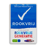 Informatiebord Rookvrije Generatie met eigen logo
