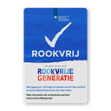 Sticker - Rijksoverheid - Rookvrije Generatie