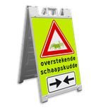 CarrySign TS 635x1140mm - A-bord vol reflecterend voor werk in uitvoering