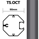 Komportaal H01b 1200mm breed, RVV-paneel 700mm hoog (type 1)