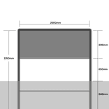 Rotondeportaal Type 2 - 2000x800mm