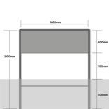 Rotondeportaal Type 1 - 1800x600mm
