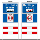 Komportaal H01c 1200mm breed, RVV-paneel 700mm hoog (type 1)