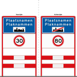 Komportaal H01c 1600mm breed, RVV-paneel 700mm hoog (type 1)