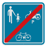 Verkeersbord SB250 F101a