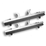 Plaques de fixation antivol pour support variable - jeu de 2 pièces