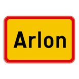 Panneau SB250 F43 - Signal de localité