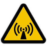 Panneau d'avertissement W005 - Radiations non ionisantes