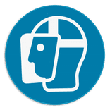 Panneau d'obligation - M013 - Protection obligatoire du visage