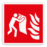 Panneau d'incendie - F016 - Couverture anti-feu