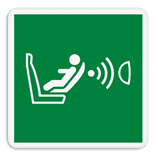 Reddingsbord E014 - Detectiesysteem voor kinderstoeltje