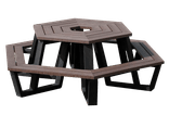 Picknicktafel - Type Roma - Rond - Bicolor
