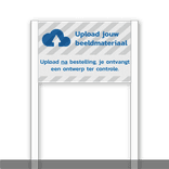 Bedrijfsnaambord reflecterend met eigen ontwerp reflecterend