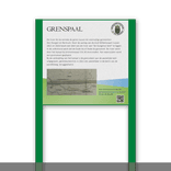 Gemeentegrensportaal met bordpaneel 400x400mm