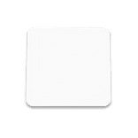 Huisnummerbord blauw reflecterend 119x109mm