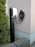 Universele montagepaal voor wallboxen - RAL 9005