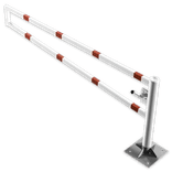 Draaiboom (SH2) hoogte 950mm - Automatisch Vergrendeld - Bodemmontage (verzinkt)