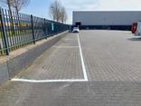Parkeervak belijning parkeerplaats wit