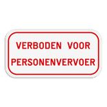 Informatiebord 4:2 reflecterend met je eigen opdruk