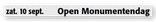 Evenementensticker - Visit Hattem - 1840x130mm