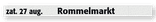 Evenementensticker - Visit Hattem - 1840x130mm